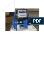 12 V Electric Transfer Pump Flow Meter Unit