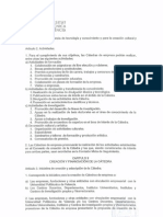 Reglamento Cátedras 2010-2