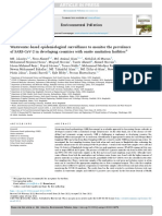 Wastewater-Based Epidemiological Surveillance To Monitor The Prevalence of SARS-CoV-2 in Developing Countries With Onsite Sanitation Facilities