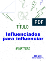 Influenciados para Influenciar - Tema para Jóvenes y Adolescentes - DEMO