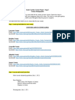 South Carolina County Demographics Project Stage 2 County Demographics