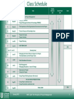 PJMT 1100 Spring 2023 - Class Schedule