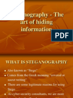 Steganography - The Art of Hiding Information