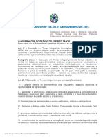 Diretrizes para Educação em Tempo Integral nas Escolas Públicas Estaduais