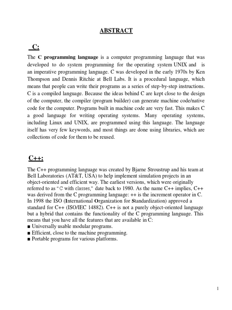 An Introduction to C++ Programming: Key Concepts Discussed Including ...