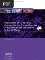 Download Implications of Trade Policy Changes for the Competitiveness of Ecuadorian Banana Exports  to the EU Market by International Centre for Trade and Sustainable Development SN64671691 doc pdf