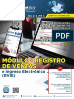 RVIE: Registro de Ventas e Ingreso Electrónico