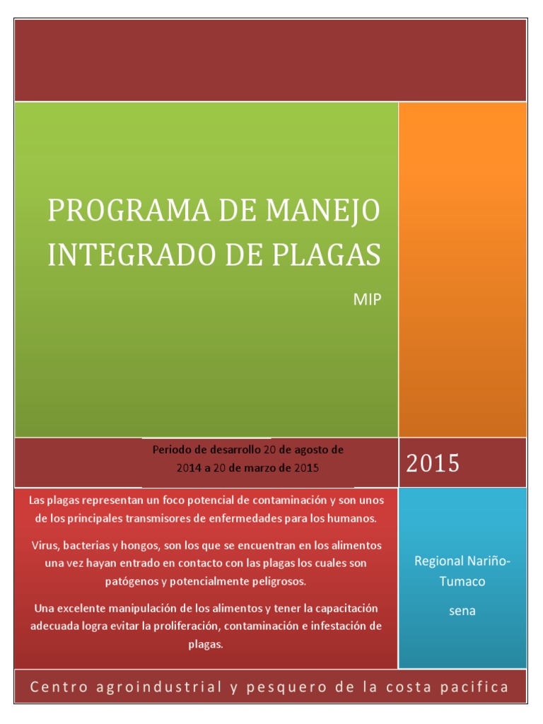Manejo Integral de Plagas en Alimentos | PDF | Seguridad y salud ...