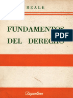 Reale, M. (1976) - Fundamentos Del Derecho. Buenos Aires. Ediciones Depalma.