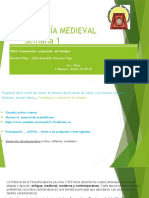 Semana 1..... Filosofía Medieval