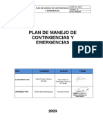 Plan de Contingencia y Emergencias SST-PL-02