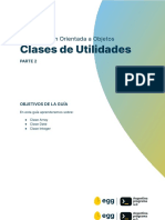 Programación Orientada A Objetos P3. Clases de Utilidades