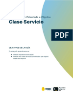 Programación Orientada A Objetos P2 - Clase Servicio