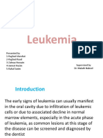 Leukemia: A Guide to Oral Health Issues