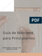 Guia Macrame Principiante