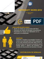 Contenido Curso Word 2016