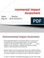 Environmental Impact Assesment PRESENTATION