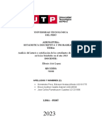 Avance de Informe Estadistica