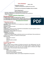 Evaluation Diagnostique