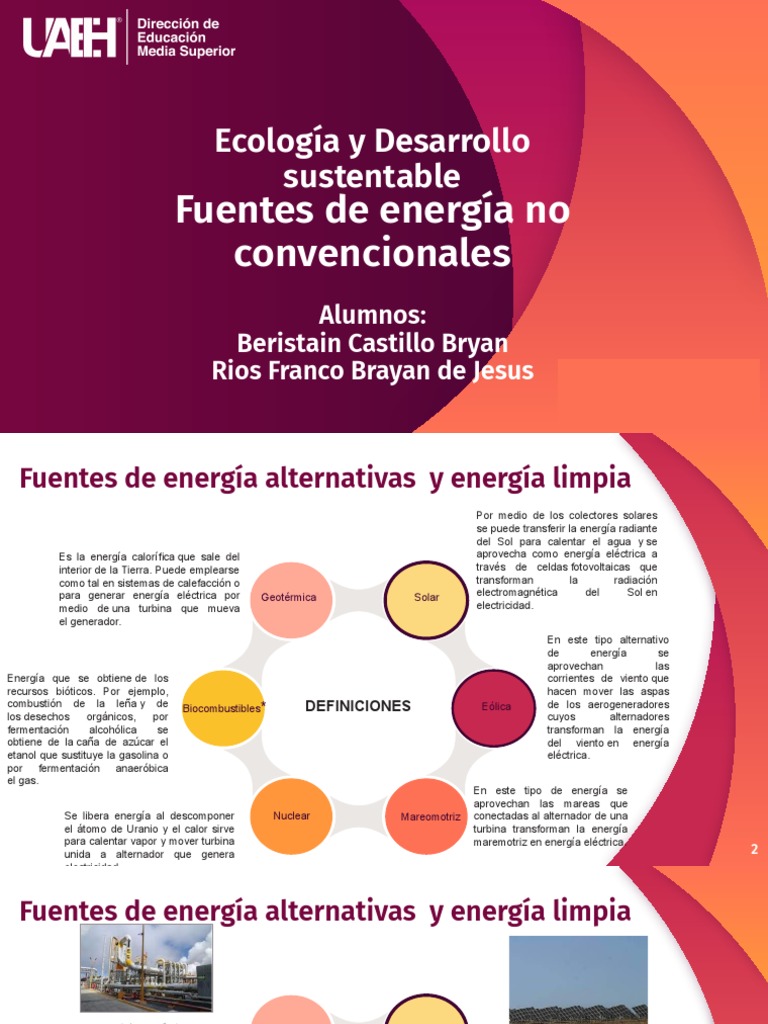 Fuentes de Energía | PDF | Energía renovable | Energía solar