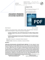 Antocianinas, Propiedades Funcionales y Potenciales Aplicaciones Terapéuticas