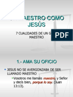 7 claves de Jesús como maestro