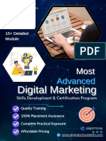 15+ Detailed Digital Marketing Skills Development Program