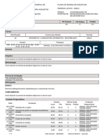 Plano de Ensino - Turma (2Z) - 2022