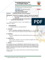 Informe #0448-2022-Jlgf-Gdur - MDCH - Plan de Trabajo - Huacho