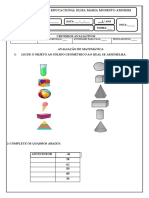 1 Avaliação de Matemática