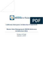 California MDM Reference Architecture