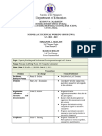 School Lac Technical Working Group