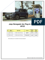Fisa Jeep Renegade 4xe Plug in Hybrid MY23