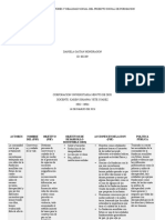 Analisis de Los Actores y Realidad Social Del Proecto Social de Formacion