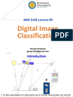WAR 3102 LEC 09 Digital Image Classification