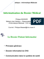 Informatisation Du Dossier Patient