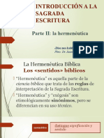 Introduccion A La Biblia 02 La Hermeneutica Biblia - Padre Juan Daniel Petrino