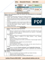 Abril - 4to Grado Espa Ol (2022-2023)