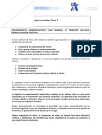 Gestión Logística Tema 8. Actividad 1 - Repaso Conceptos Tema