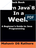 Learn Java 8 in a Week_ a Beginner's Guide to Java Programming ( PDFDrive ) (1)