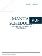 Guía para Usar el Sistema Scheduler | PDF | Software de la aplicacion ...