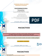 Psicoactivos y Aplicación Terapeutica