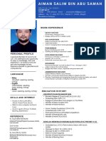 Resume Aiman Salim Abu Samah PDF