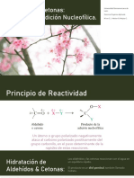 Grupo Carbonilo. Reacciones de Adición Nucleofílica