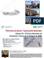 Unidad 4 - Política Nacional de Seguridad y Salud en El Trabajo Al 2030