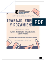 Trabajo, Energía y Rozamiento