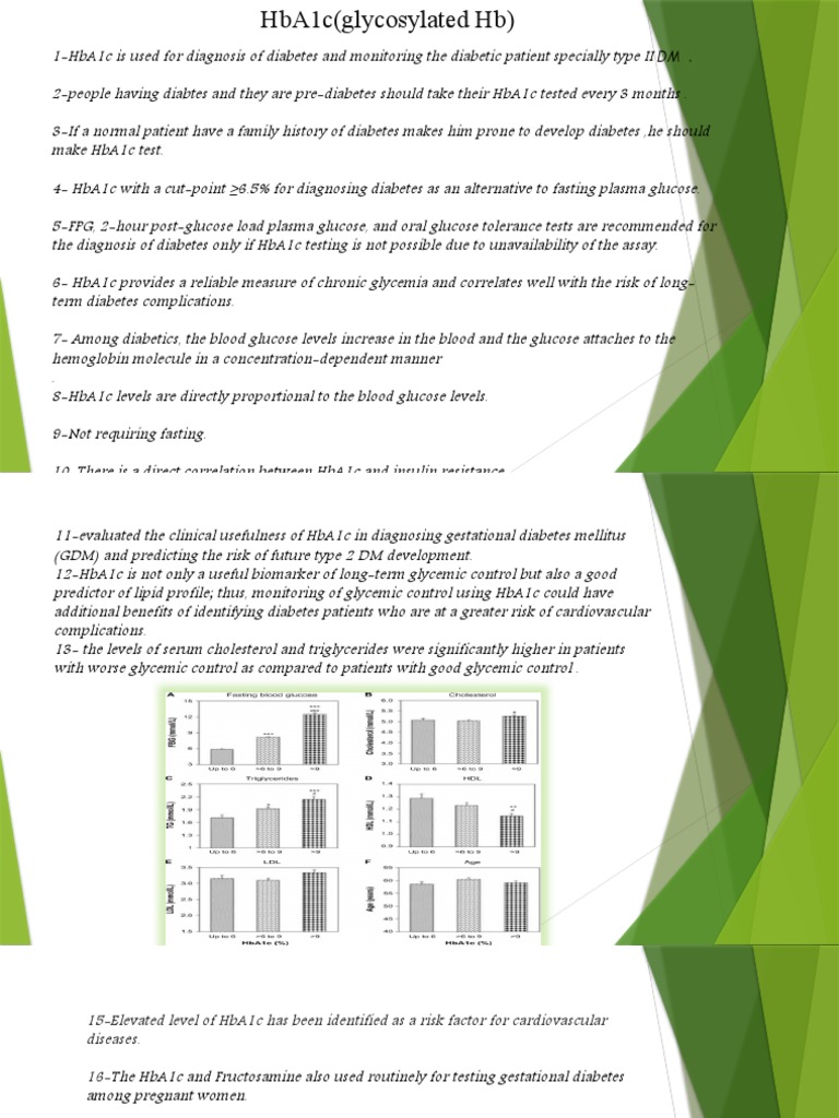 HbA1c: Key to Diabetes Management | PDF | Glycated Hemoglobin | Diabetes