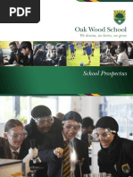 Oak Wood School Prospectus 2022