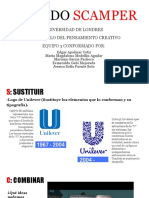 Desarrollo Del Pensamiento Creativo Método Scamper