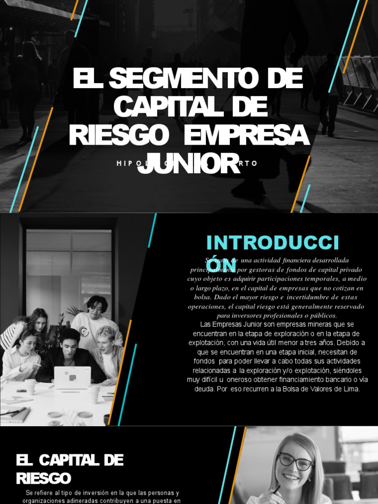 Capital de Riesgo y Empresas Junior | PDF | Capital de riesgo ...